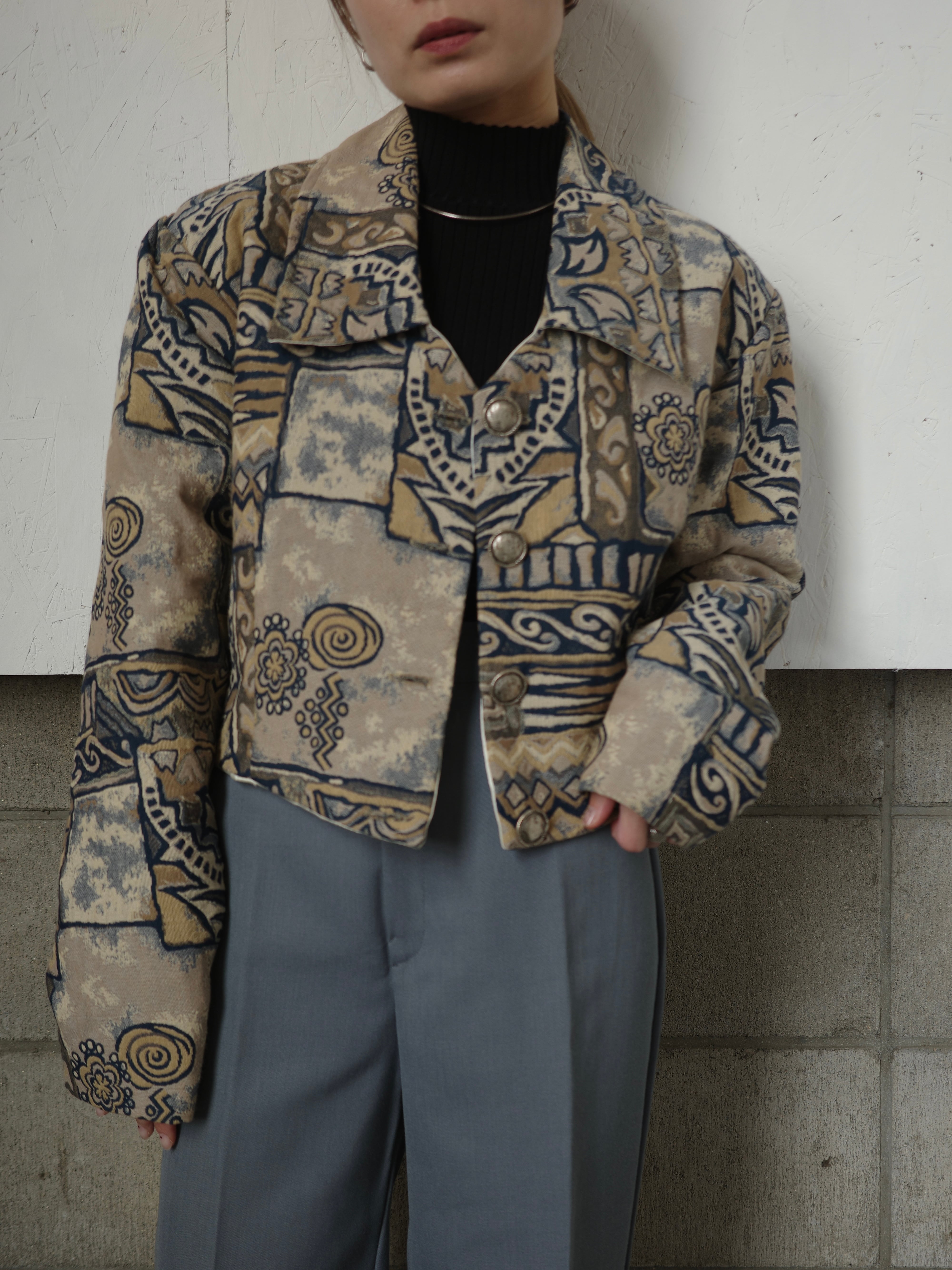 たけ　short ジャケット vintage〉design short jacket | CherLife