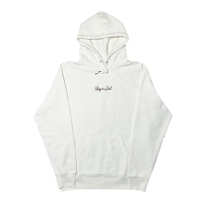 Boy≒Girl Logo Hoodie （Ivory white×Chocolate）