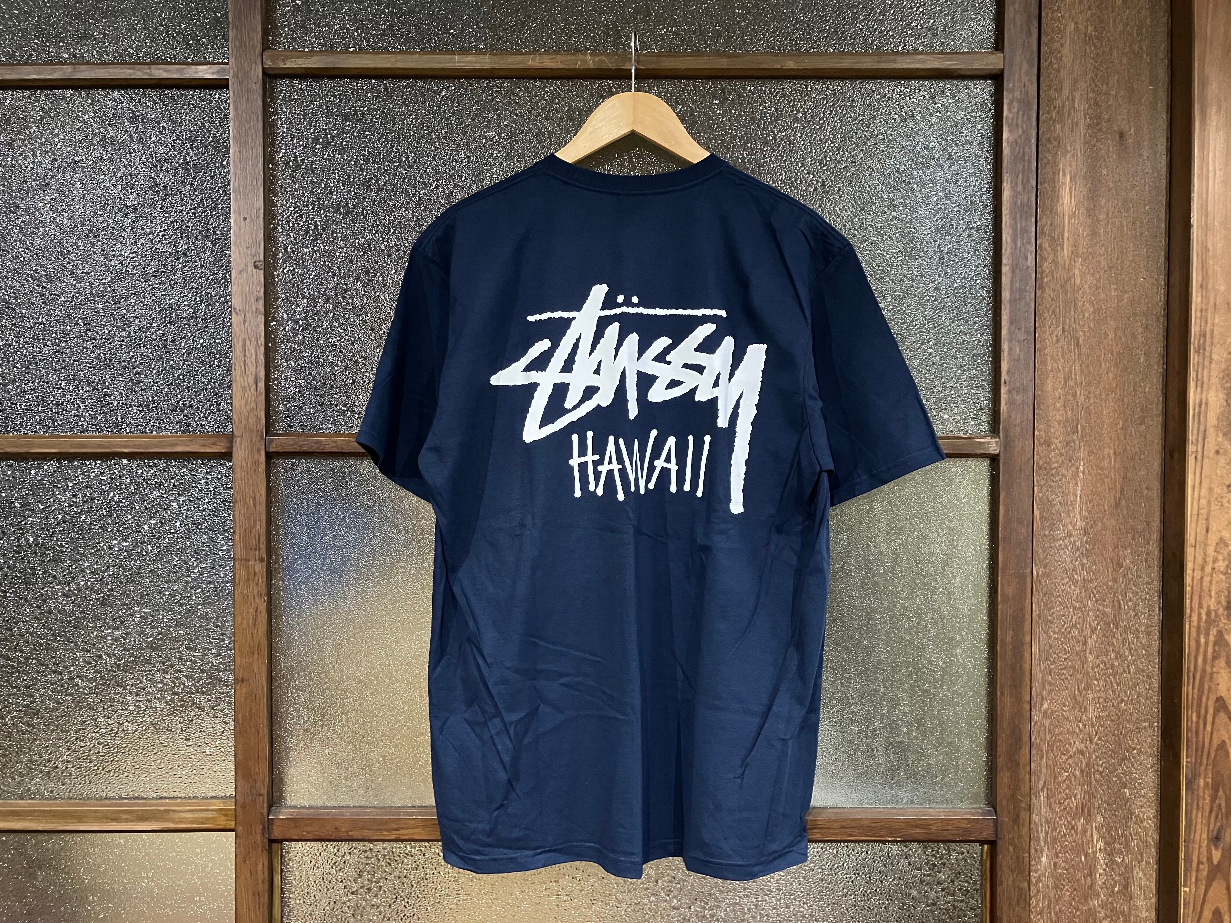 STUSSY HAWAII S/S TEE (NAVY) | 
