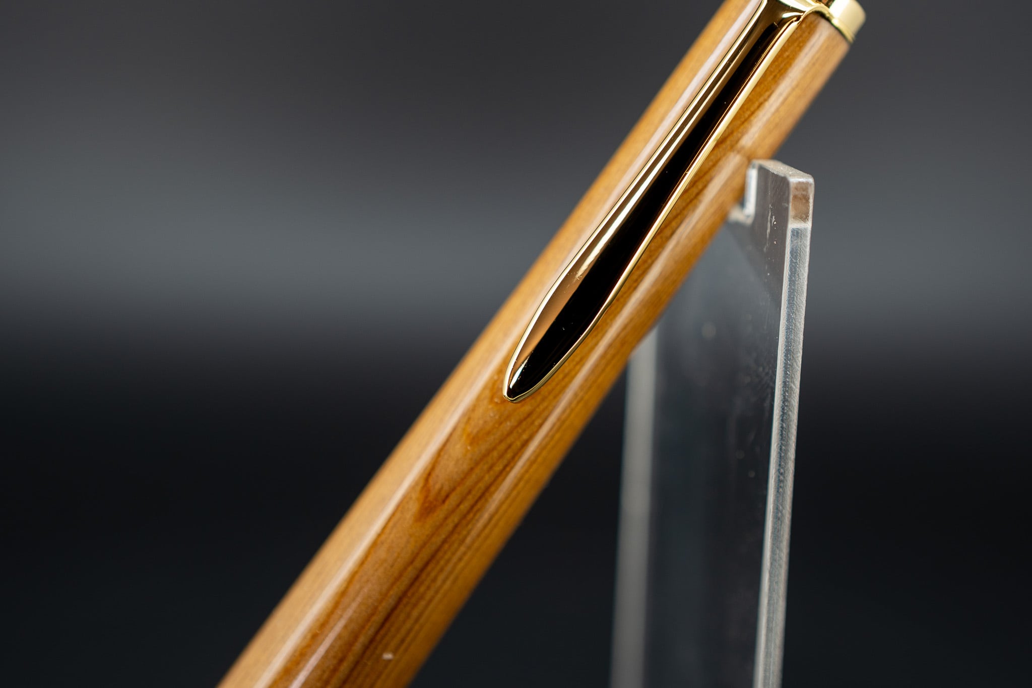 ※【日本が誇る銘木】屋久杉 細軸 gold MP