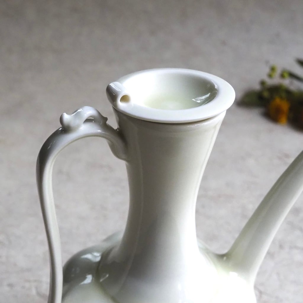 色原 昌希/水差し(瓜型水注)淡柳