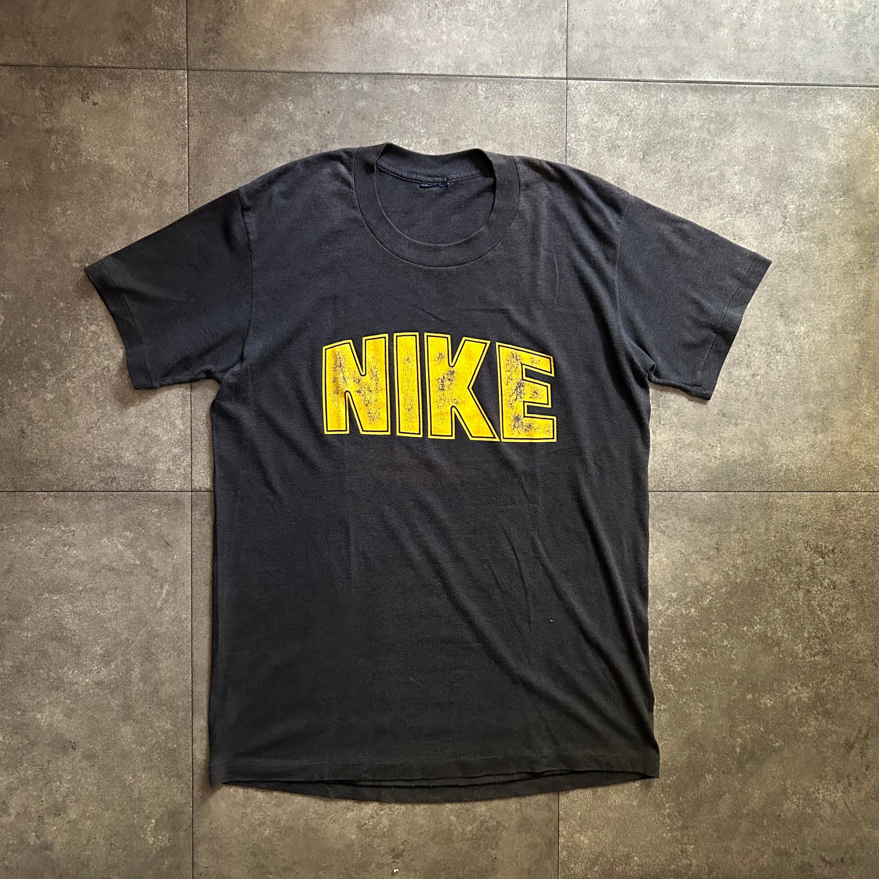 80s NIKE ナイキ tシャツ USA製 ブラック XL相当 カマボコ | 東京準備室