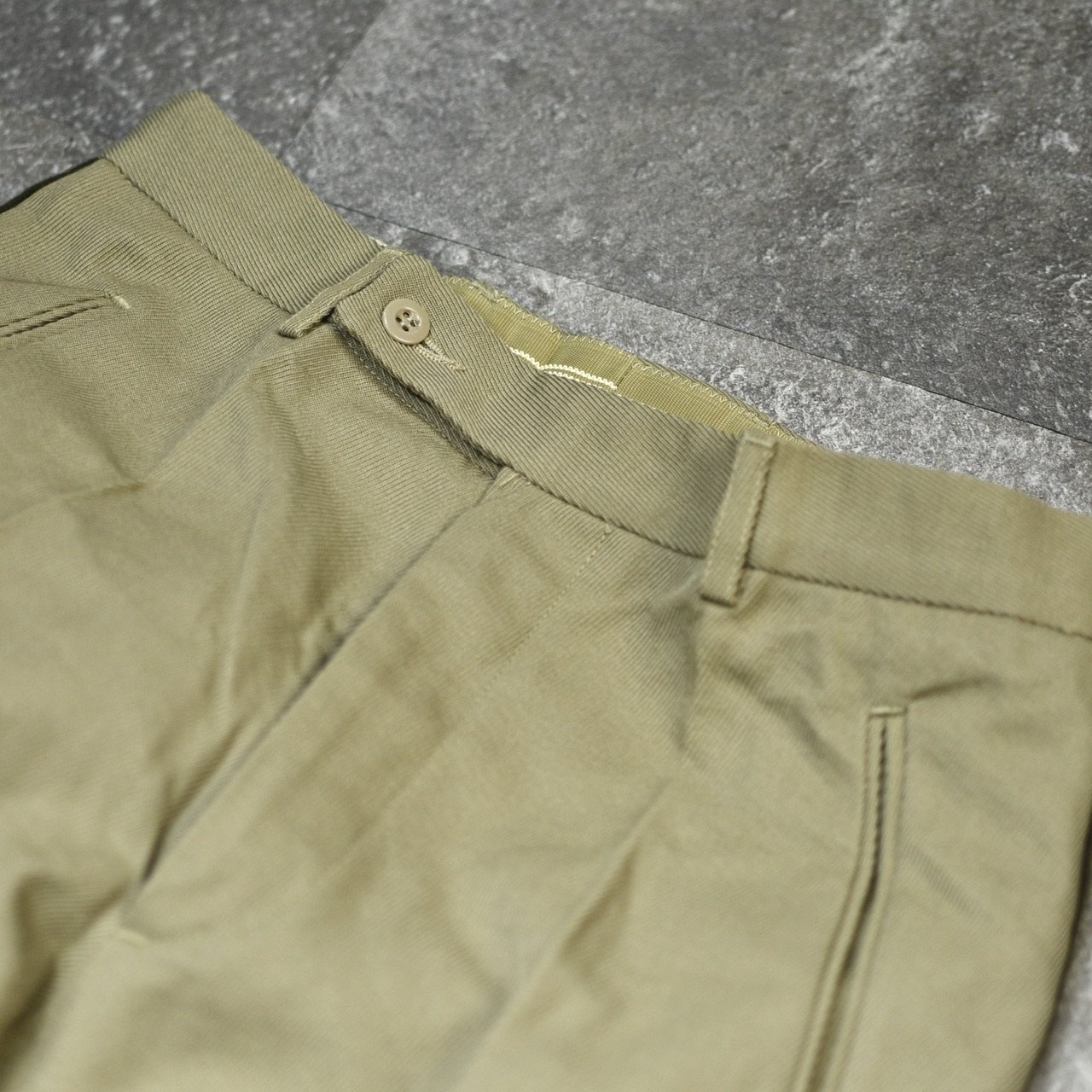 dead stock Italian army side line pants