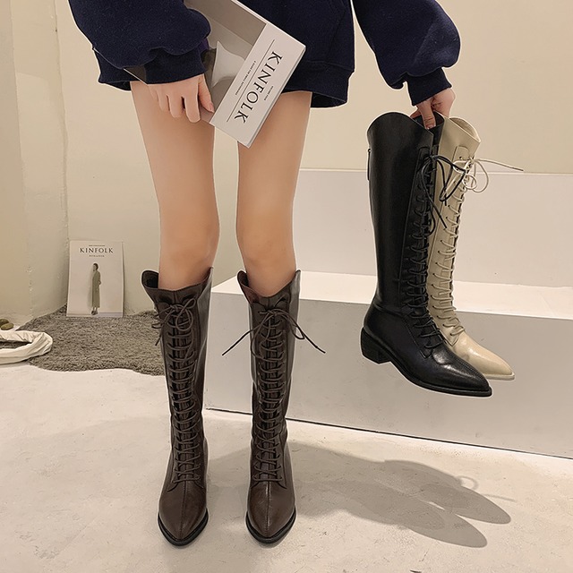 ブーツレディースレースカジュアル薄手 靴 シューズ フェイクシューズ42589636484