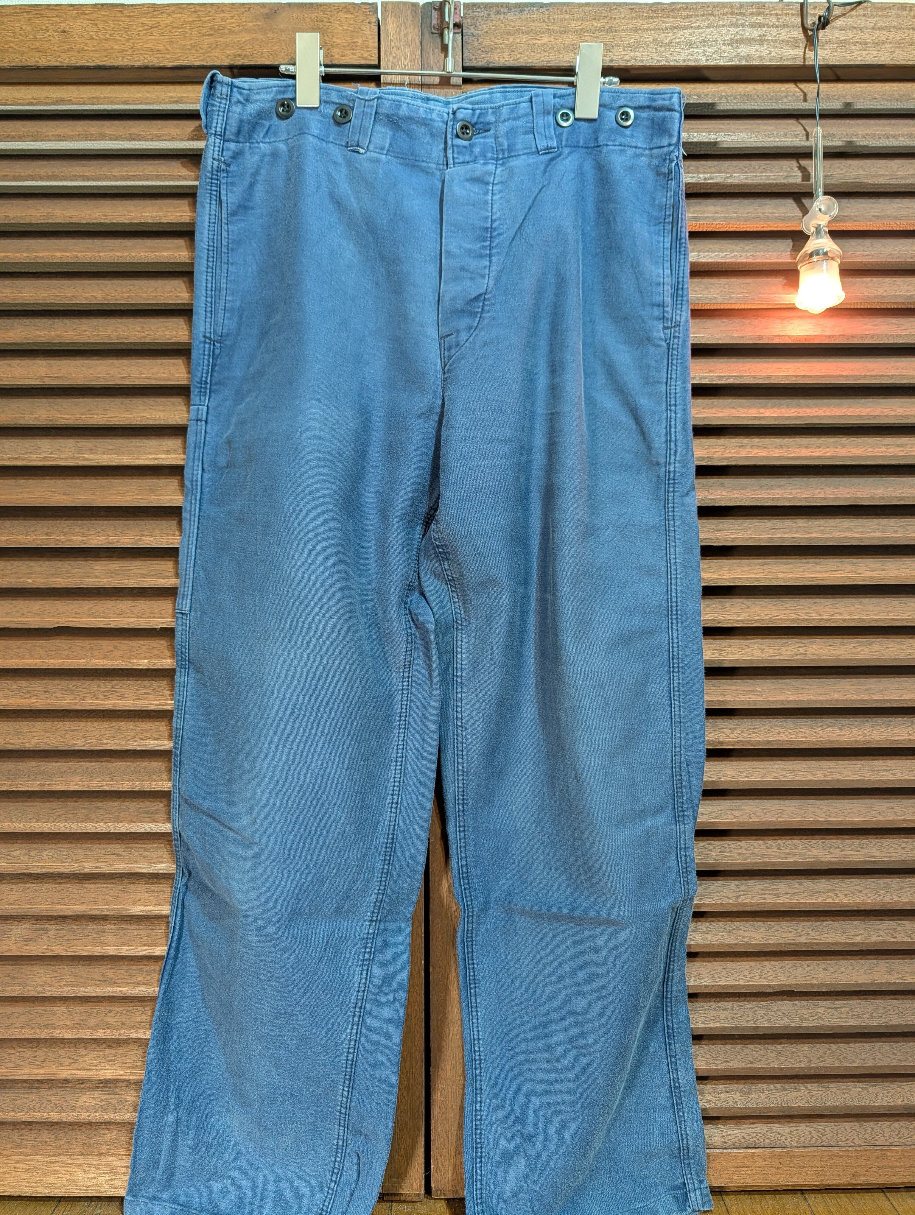 70s Germany PTK Light Moleskin Work Pants