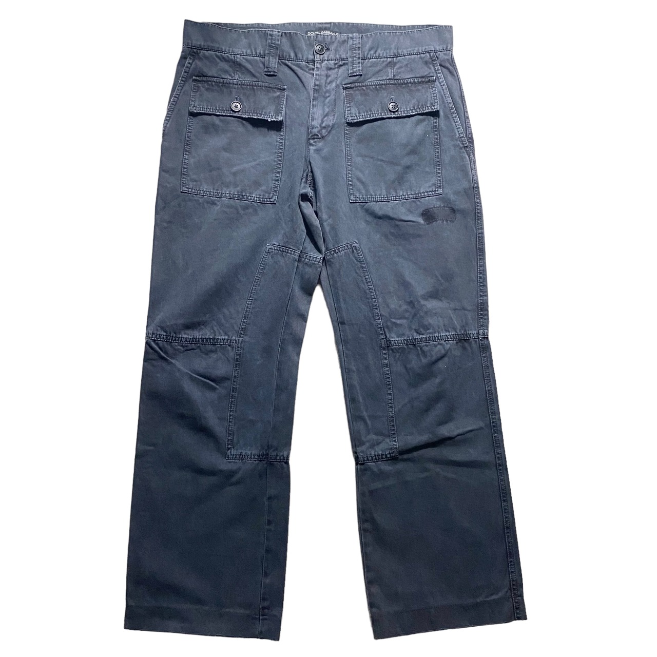 DOLCE&GABBANA fade color work pants
