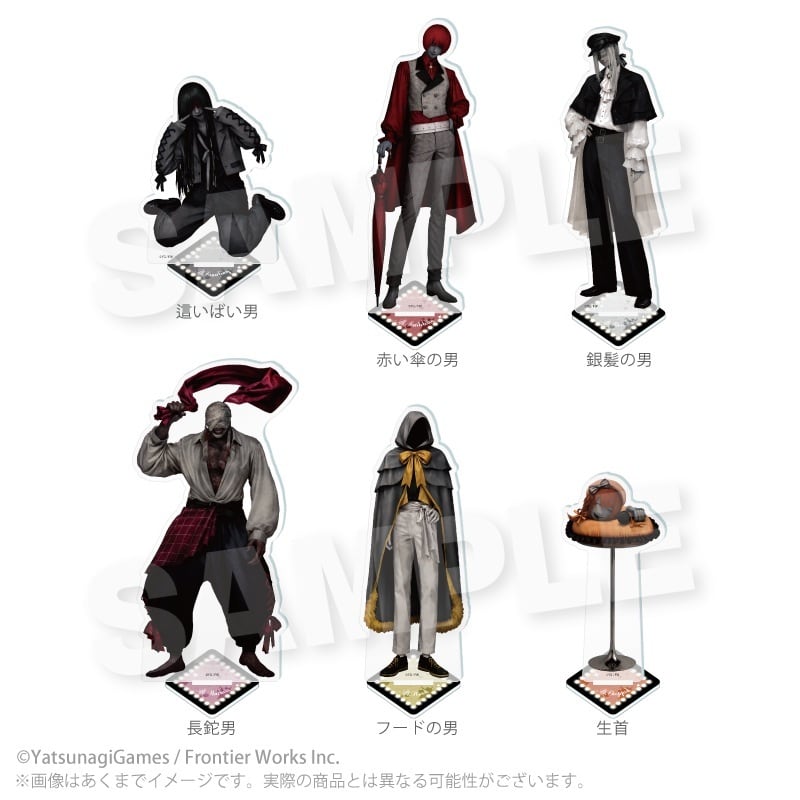文字化化　赤い傘の男　ブラインド　ランダム　ミニアクリルスタンド 11月発売予定】「文字化化」 アクリルスタンド アイドルver