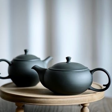 東屋 平急須 後手 鳥泥［4573503820179］2~3人用 | casa rua［カーサ