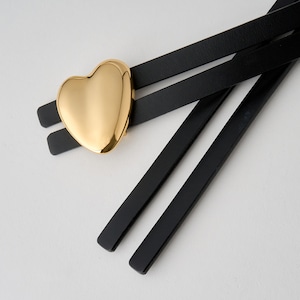 BELT HEART W13  GOLD