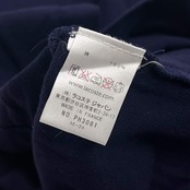 フランス製 LACOSTE ラコステ ワニ刺繍 鹿の子 長袖 ポロシャツ FR3/ネイビー メンズ