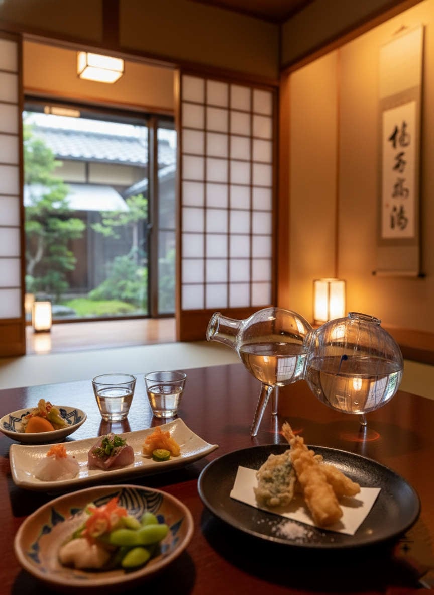 ⑩-9【個性的 1点モノ】瓢箪片口(ライトブルー)ユニークなデザイン 他にない 耐熱ガラス製 KOZO=K3【全国一律送料無料(※北海道・沖縄を除く)】