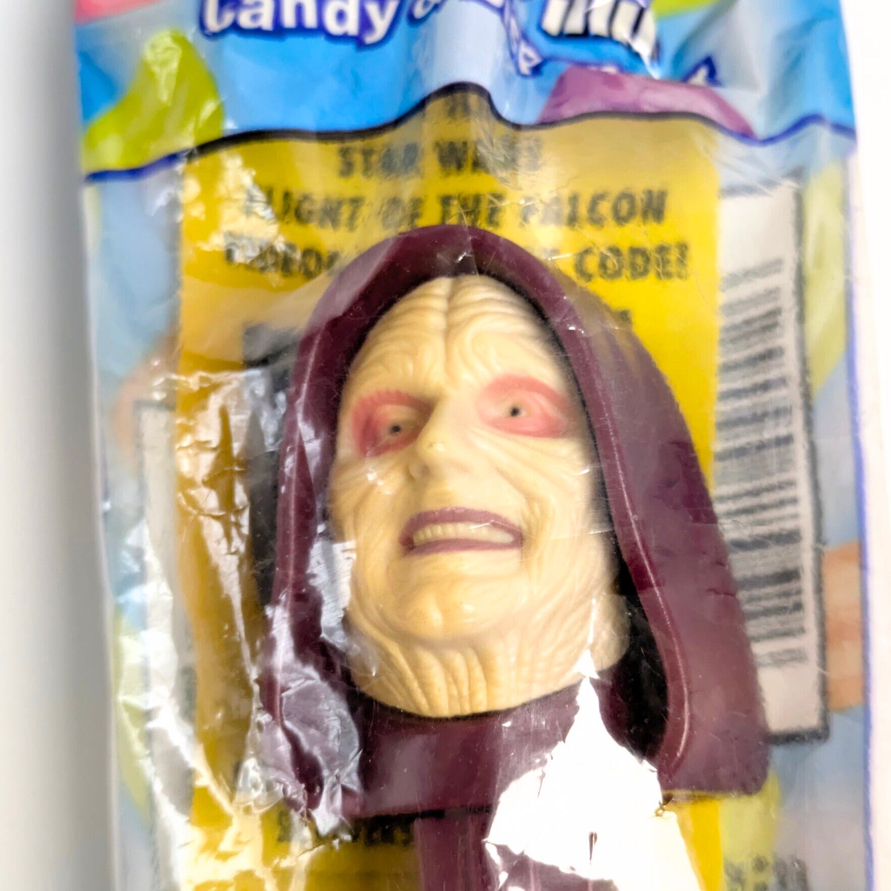 ☆ DEADSTOCK ( MINT IN BAG ) / VINTAGE1990年代 ☆【 STARWARS ( スター・ウォーズ )  】『 パルパティーン皇帝 / ダース・シディアス 』PEZ / ペッツ / CANDY&DISPENSER 『 パトリック 』  〚アメリカン雑貨 アメトイ〛