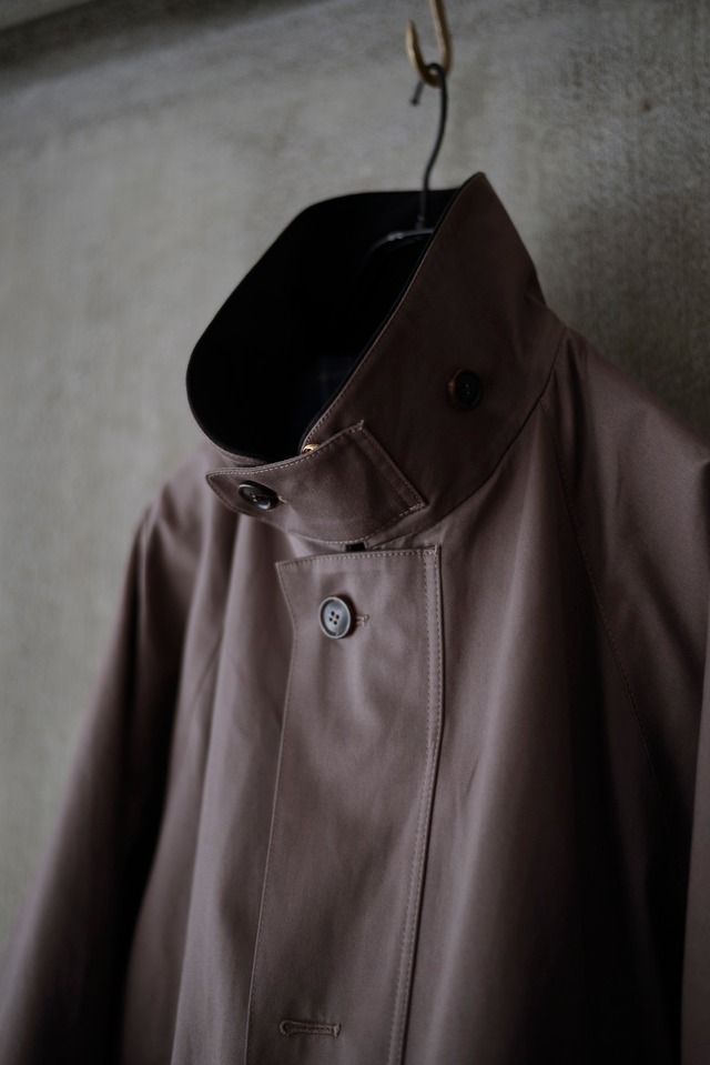 CHRYSALIS / exclusive for tatazmaiizumai /cotton gabardine field half coat color / nuance Greige
