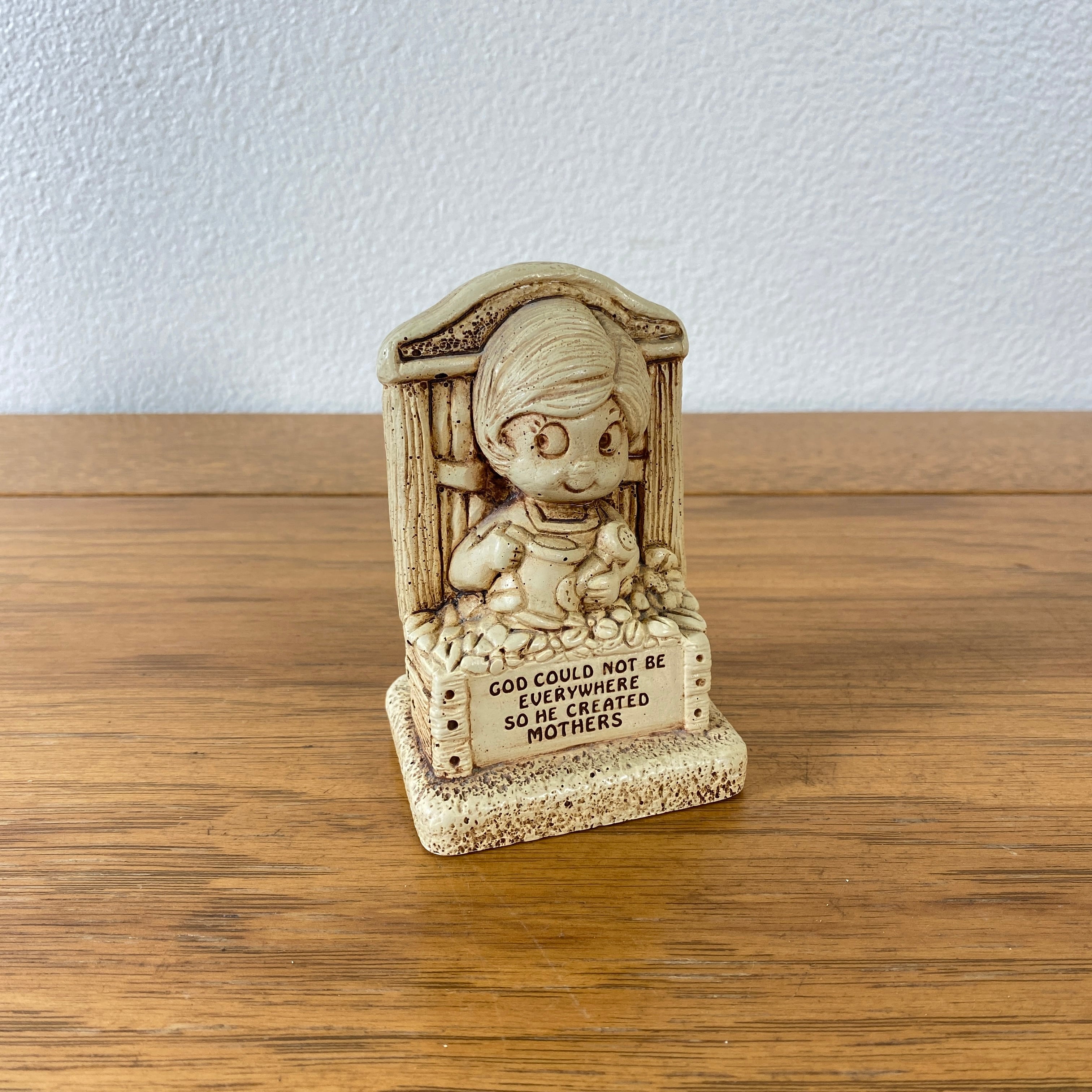 #906【1975年】アメリカ ビンテージ メッセージドール PAULA社製 インテリア オブジェ