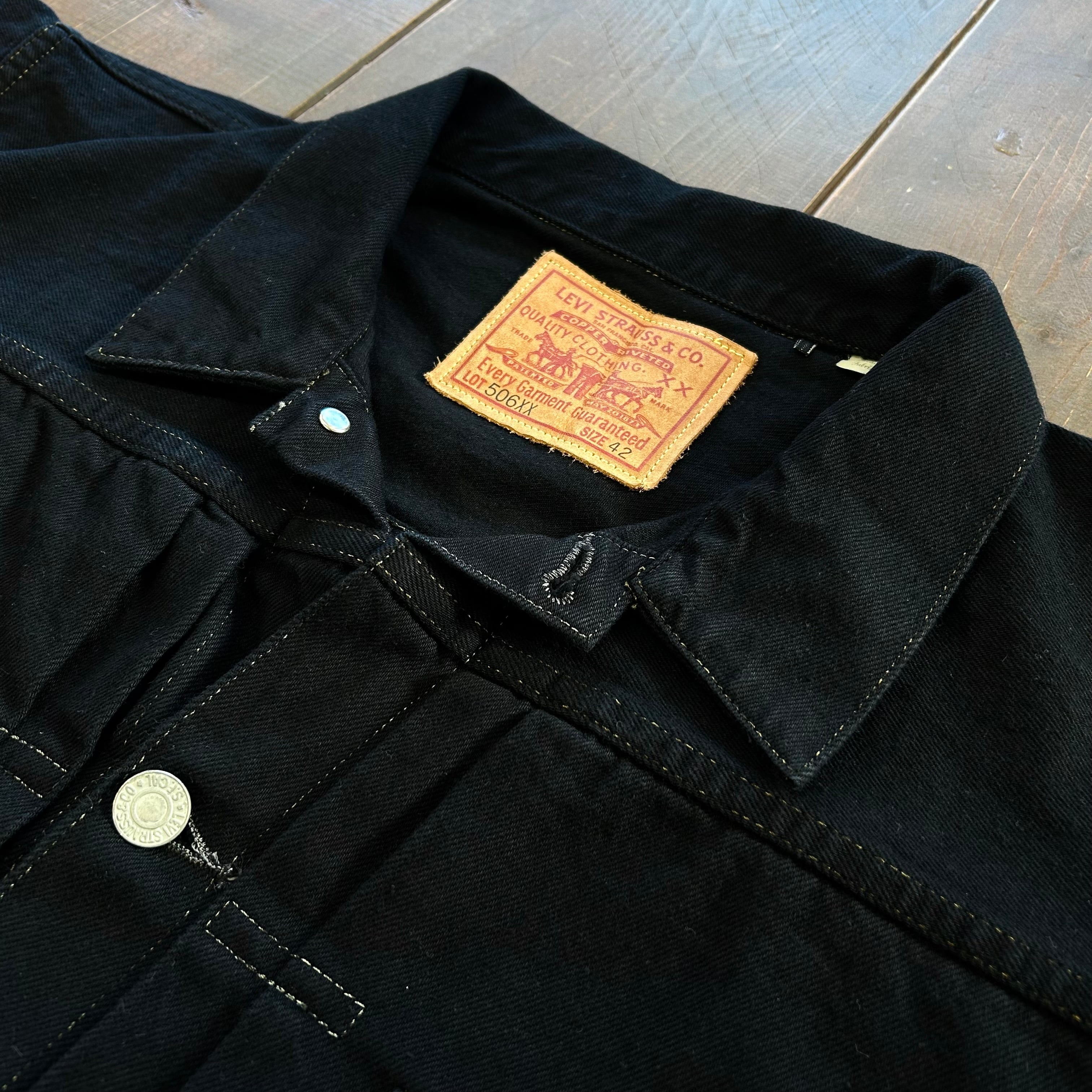 1936 TYPE I JACKET OVER-DYE BLACK リーバイスヴィンテージ 1936 TYPE I JACKET OVER-DYE BLACK リーバイスヴィンテージ