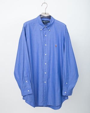 "Polo by Ralph Lauren" embroidery BD shirt