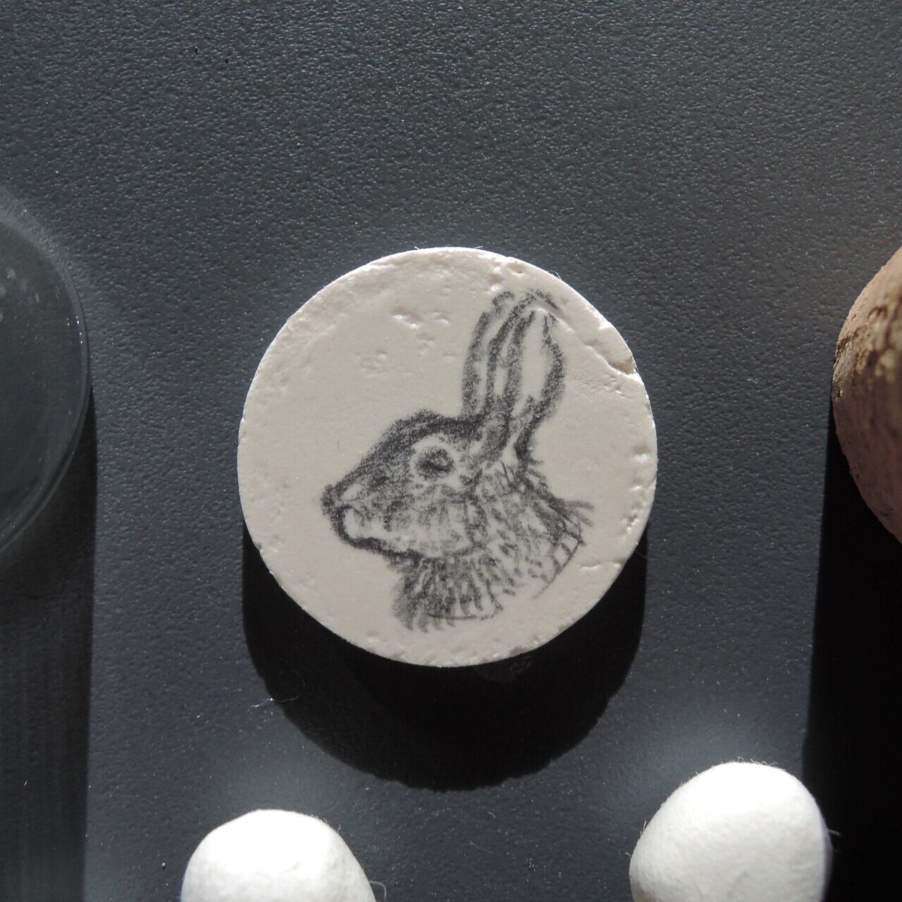 サ*ウ様 「re: rabbit」 油絵　うさぎ サ*ウ様 「re: rabbit」 油絵 うさぎ - メルカリ