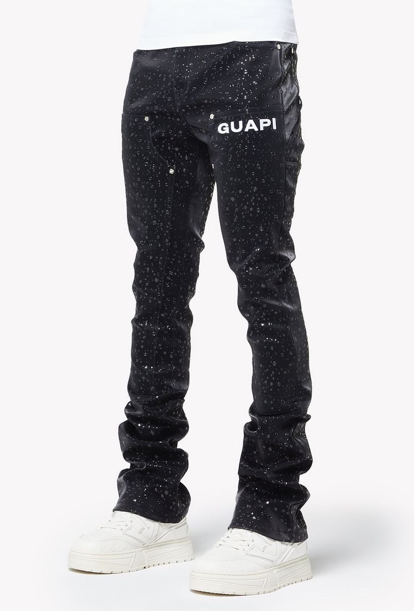 GUAPI / RAINDROP LEATHER PANT | HOLICK