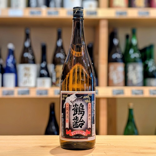 鶴齢 純米酒 1.8L【日本酒】