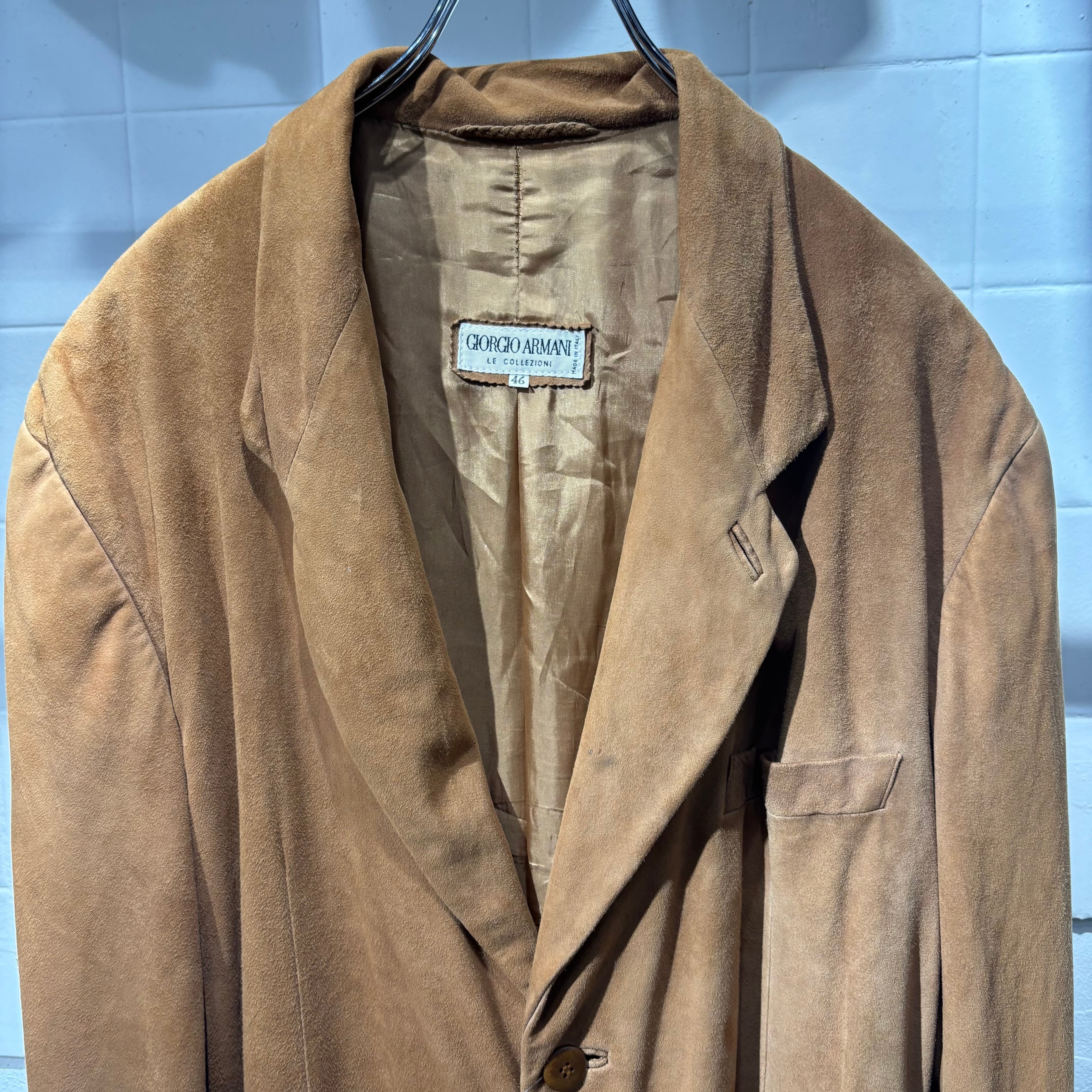 80S ARMANI COLLEZIONI SUEDE JACKET | BerBerJin / & BerBerJin