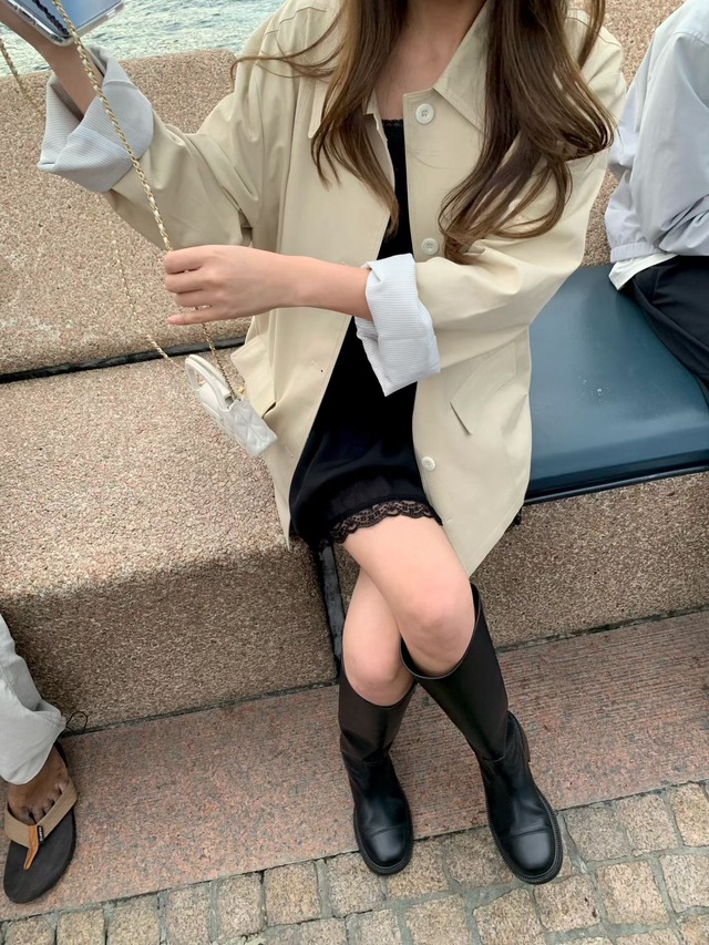 (予約) riette / Pure onepiece 2color