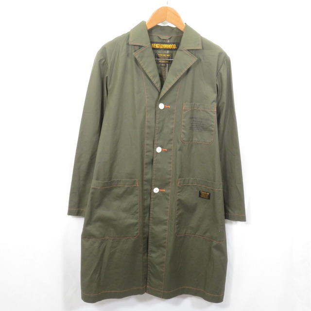 NEIGHBORHOOD ミル ダスターコットンコート sizeS/ネイバーフッド 0805