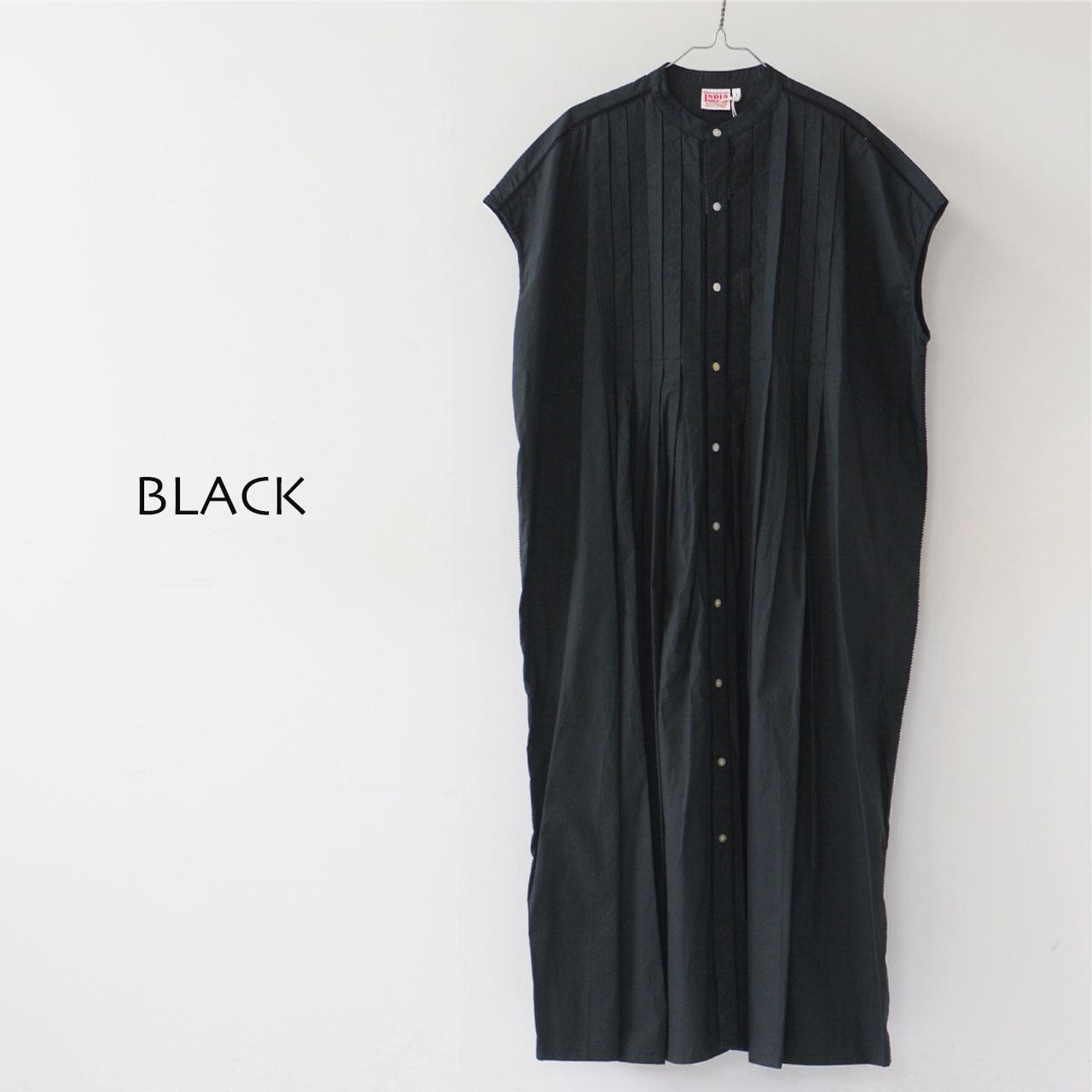 INDIA INDUSTRY [インディアインダストリー] Agra PIN TUCK SHIRT