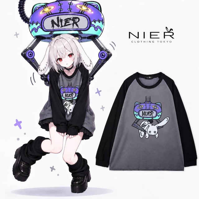 《早い者勝ちプレゼントイベント》CATCHER RAGLAN LONG SLEEVE TOPS