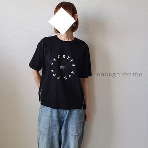 【enough for me】ロゴTシャツ(23178)
