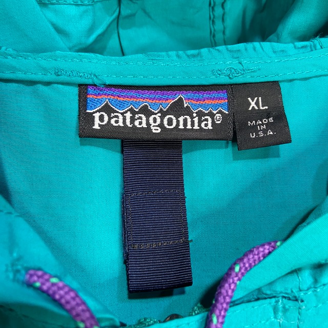 90s USA製　patagonia バキーズプルオーバー　アノラック　XL