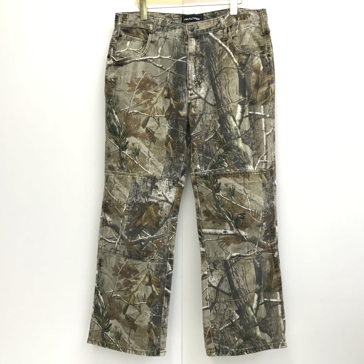 REALTREE リアルツリー 90〜 00年代 リアルツリー ハンティングカモ パンツ ダブルニーパンツ W36 相当