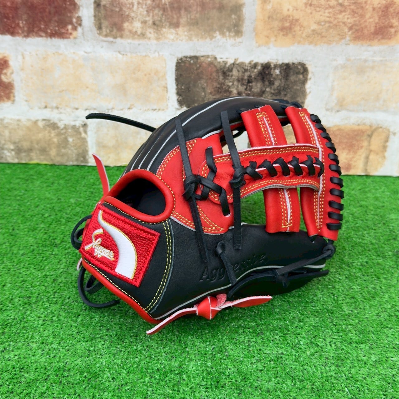バンダイスポーツ　別注　オーダーグローブ バンスポ別注NEW】ミズノプロ 硬式オーダーグラブ TMモデル 内野手用