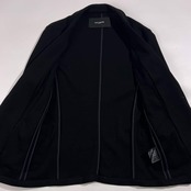 nano universe TOKYO ナノユニバース コットン 2B ジャケット L/ブラック系 レディース