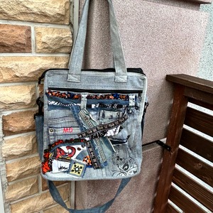 エスニックデニムバッグぞうさん