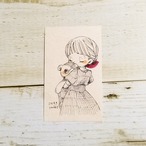 帽子屋と女の子*ドローイング