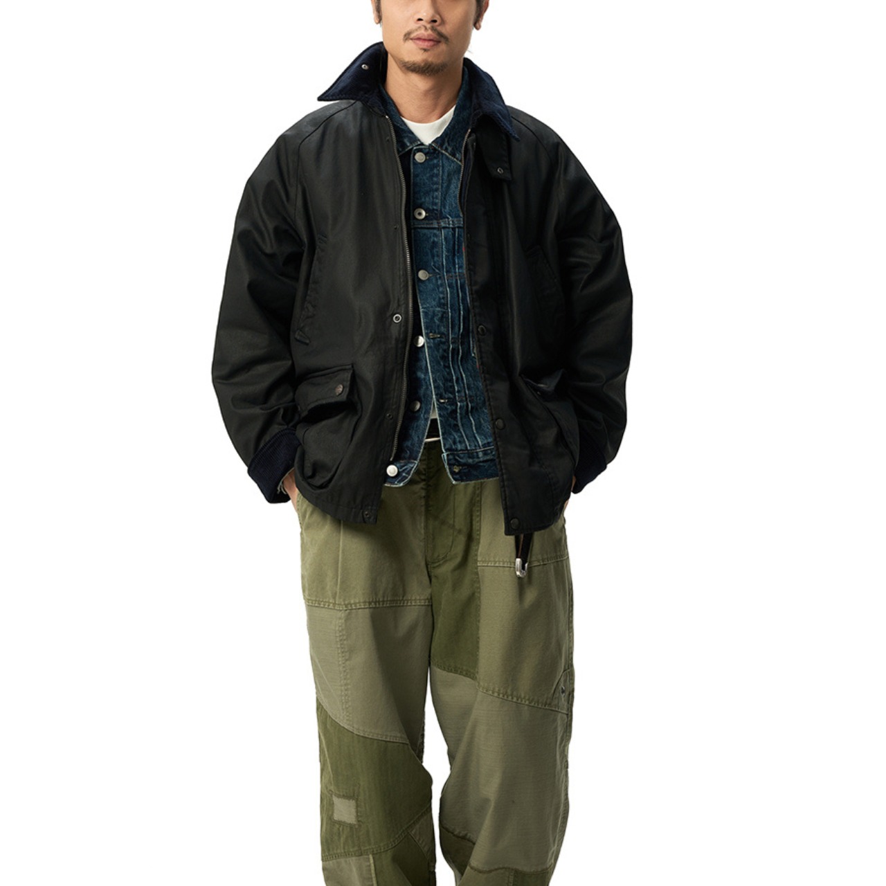 レトロフィールド・ワックスコットンジャケット K5475 - 14