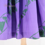 フラダンス 衣装 パウスカート プアラニ パープル系 PUALANI カヒコ柄 グラデーション グリーン系 ブルー系 シングル シンプル かわいい 華やか 鮮やか 明るい 紫 青 緑 黄緑 ハワイアン アロハ ハワイアンプリント フラ ダンス レッスン 練習