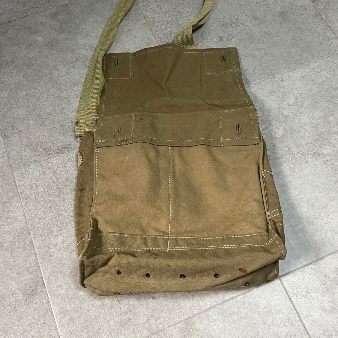 第二次世界大戦 イギリス軍 ガスマスクバッグ ショルダーバッグ WW2 軍