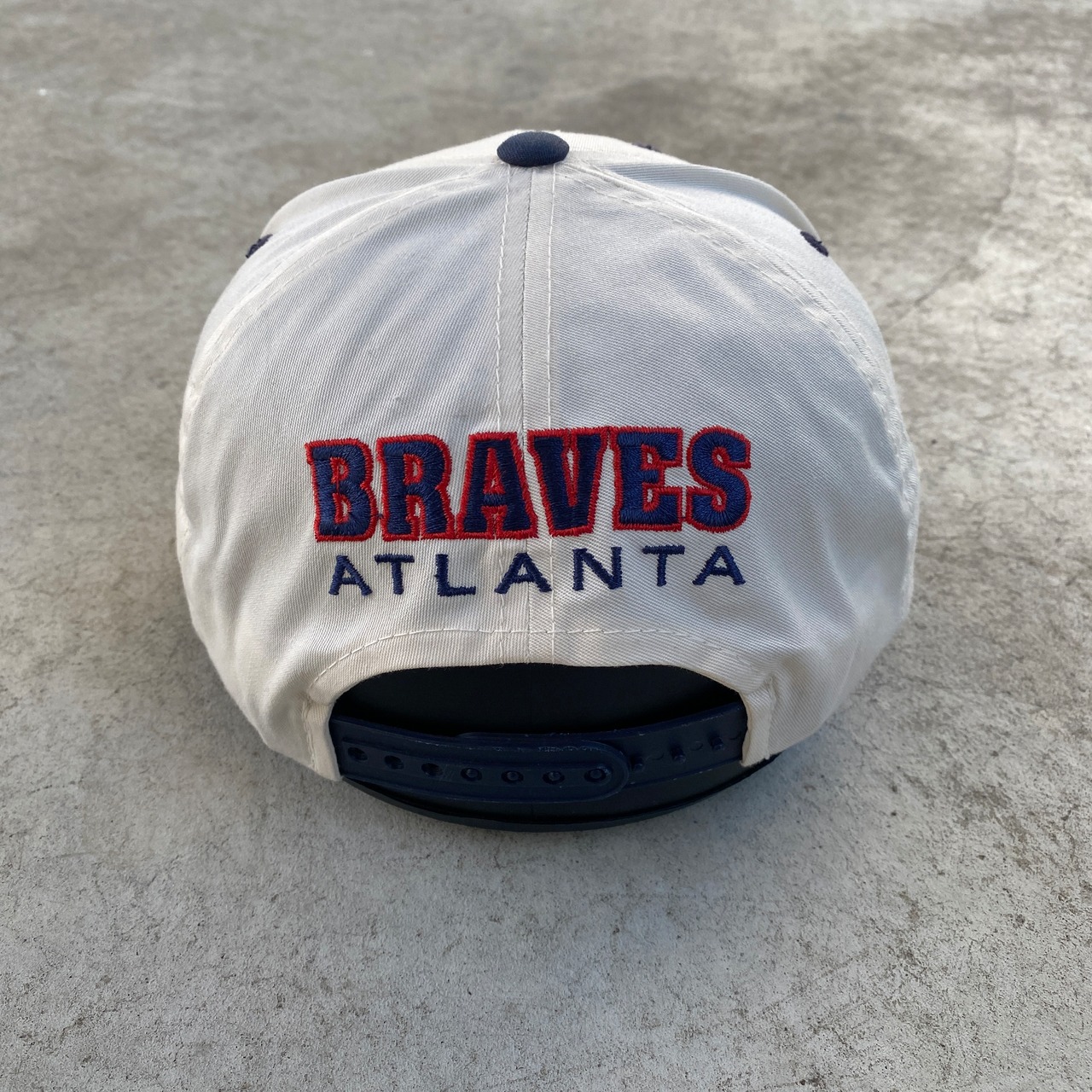ATLANTA BRAVES Multi Logo Cap - White / Navy