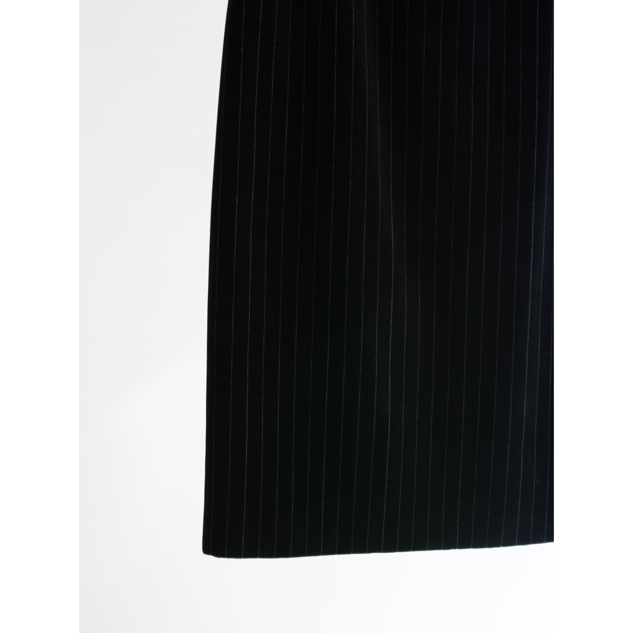 【LANVIN】Made in France Velvet Stripe Skirt（ランバン フランス製ベルベットストライプスカート）