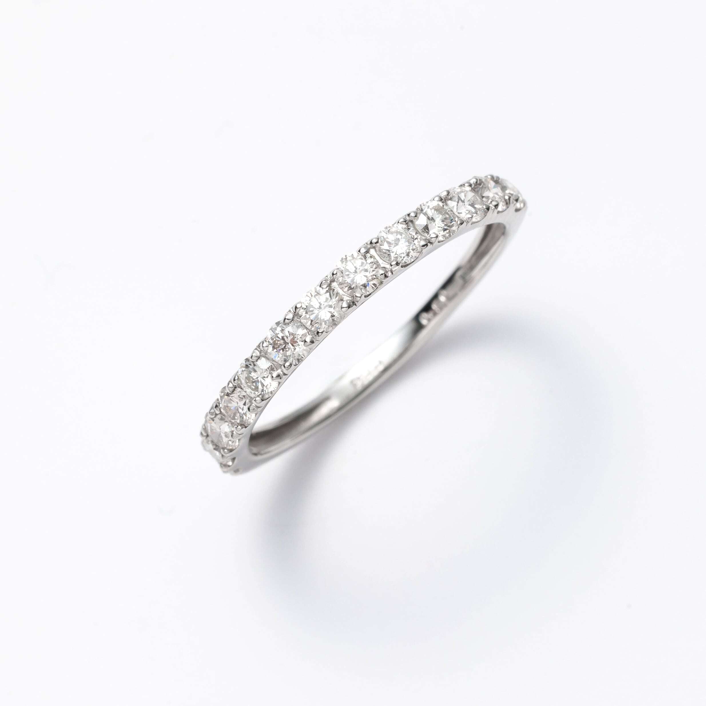 CARTIER カルティエ バレリーナ ウェディング リング K18 WG フル