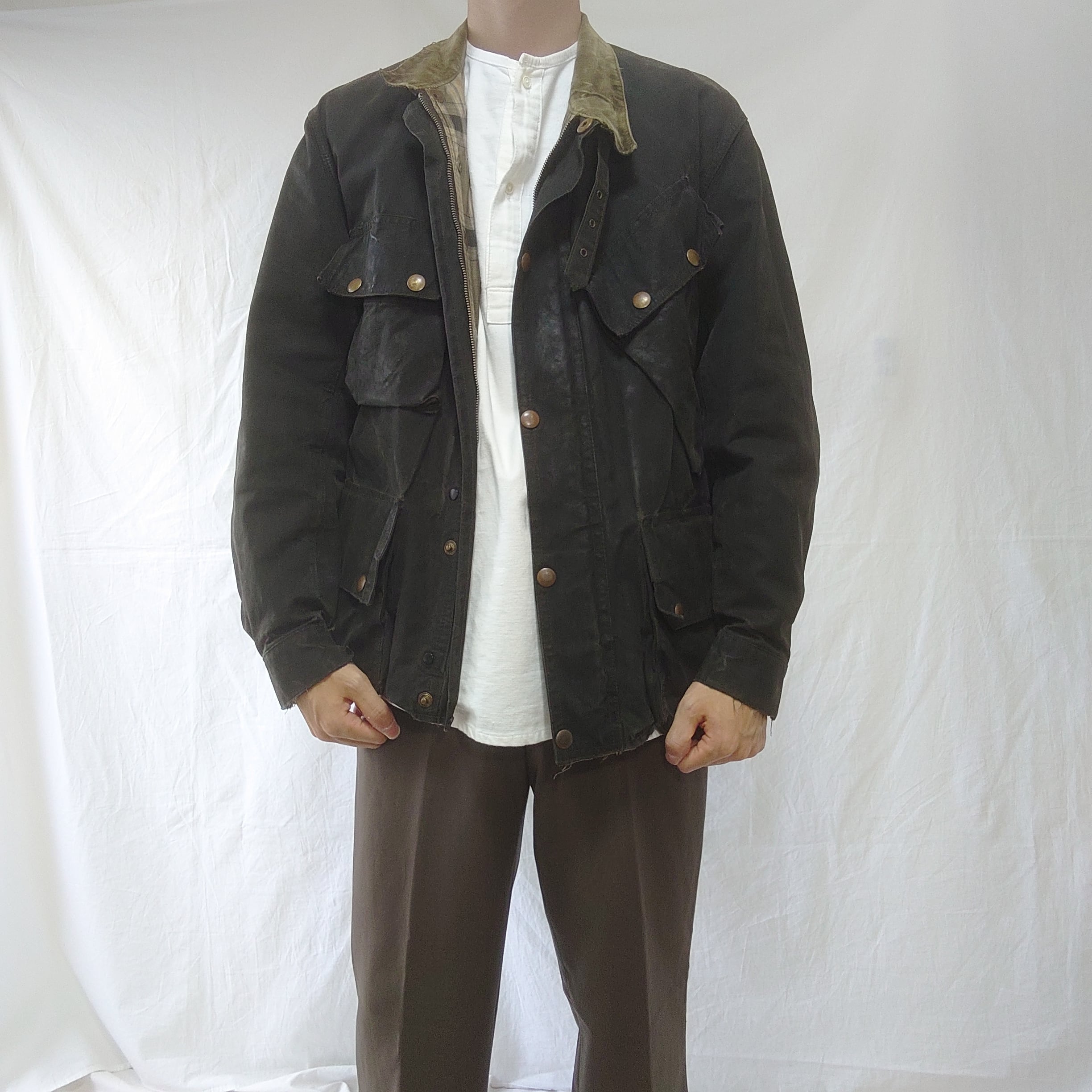 【白タグ・50s】BARBOUR バブアー インターナショナル special ...