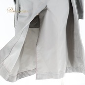 HUGO BOSS ヒューゴボス コート ステンカラーコート 撥水 メンズ ダブル 春 秋 グレイ系 灰色 ベルト 撥水加工 防水 メンズアウター  コート シンプルデザイン 秋 ビジネスカジュアル カジュアルコーデ