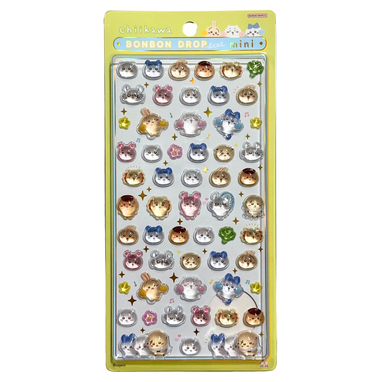 《ご利用歴のある方のみ》ボンボンドロップシール　ちいかわmini/みんなニコニコ - 1