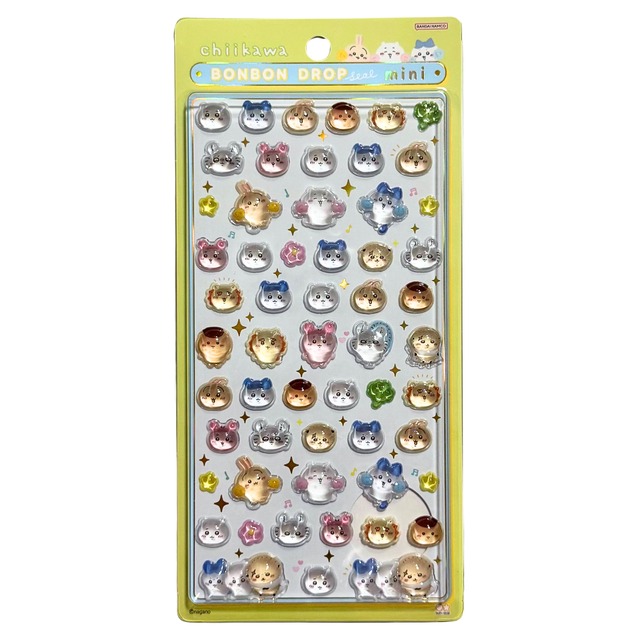 《ご利用歴のある方のみ》ボンボンドロップシール　ちいかわmini/みんなニコニコ