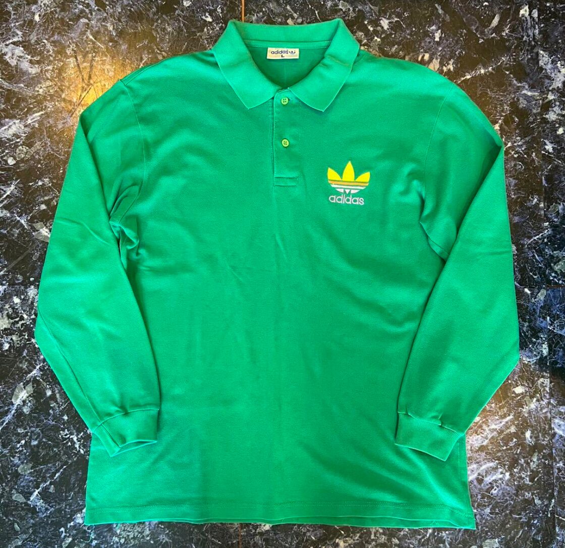 adidas アディダス ラガーシャツ 90s トレフォイルタグ | PAY ID
