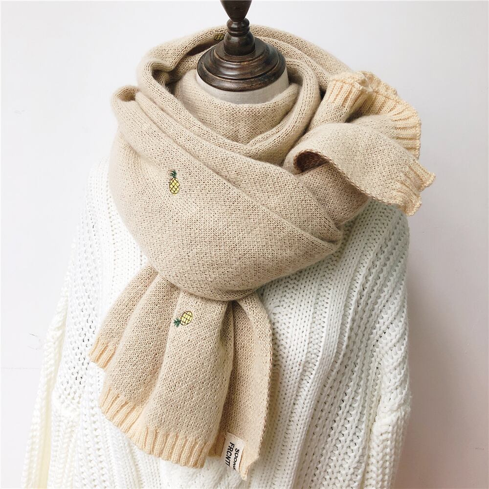 スカーフ オータムウィンターハートウール 秋物 冬物 ブラック・アイド・ピーズ45656148829