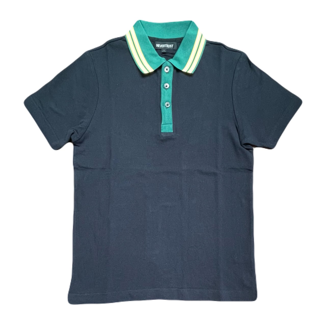 トップス NEVERTRUST polo shirt never trust | fabchic ファブシック