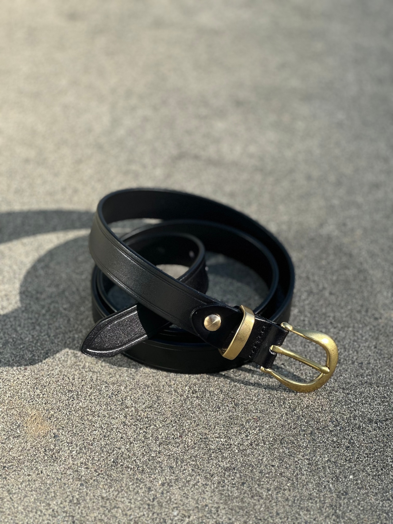 Heritage Buckle Leather Belt