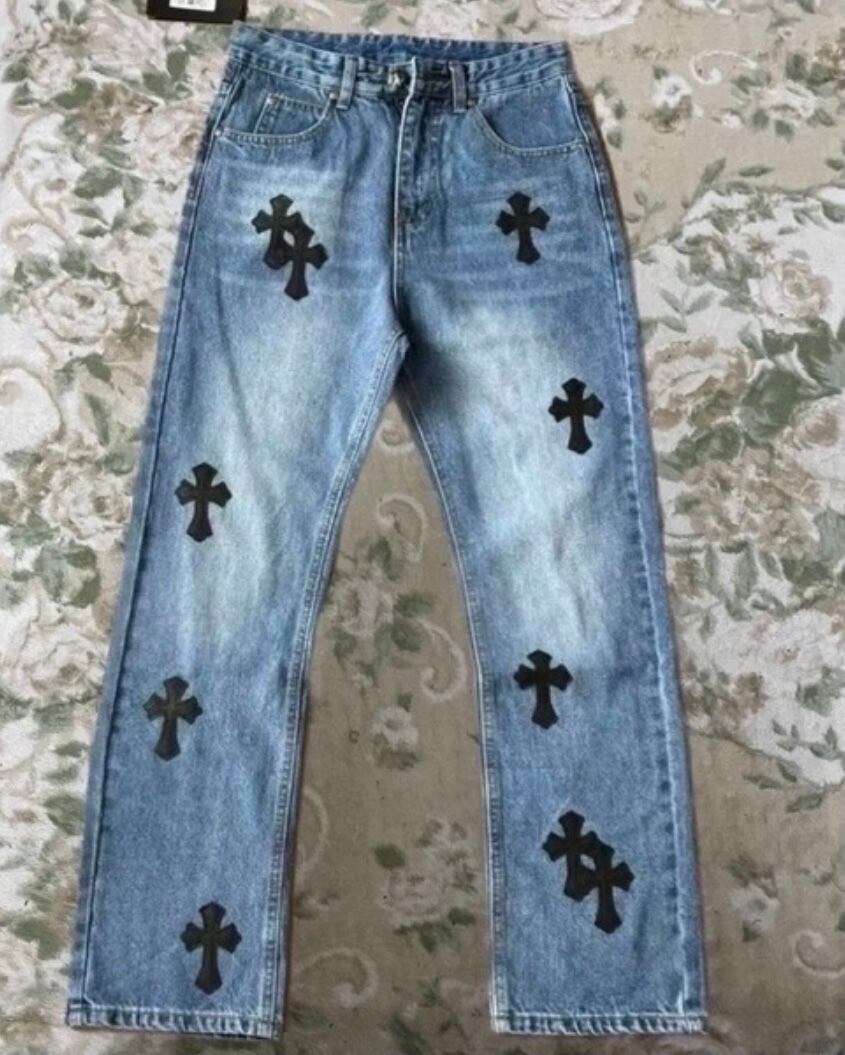 CHROME HEARTS クロムハーツ リーバイス デニム クロスパッチ 